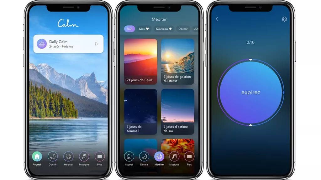 appli sommeil senior Calm Bien vieillir grâce au numérique : le guide complet 2025