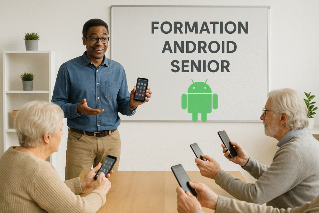 formation smartphone senior